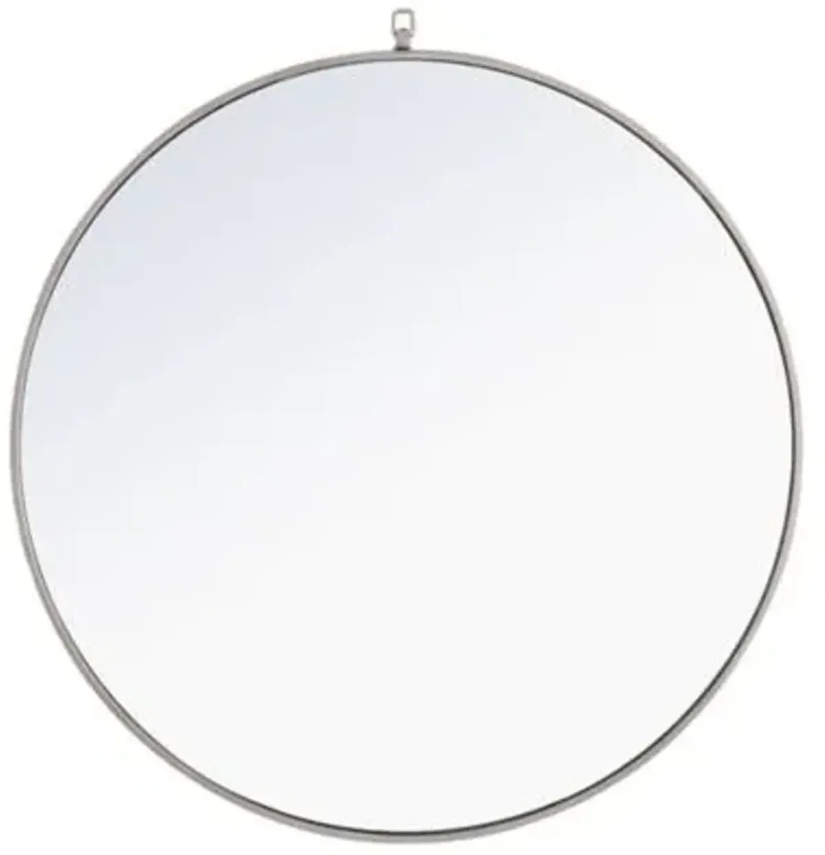 Rowan Round Wall Mirror with Decorative Hook