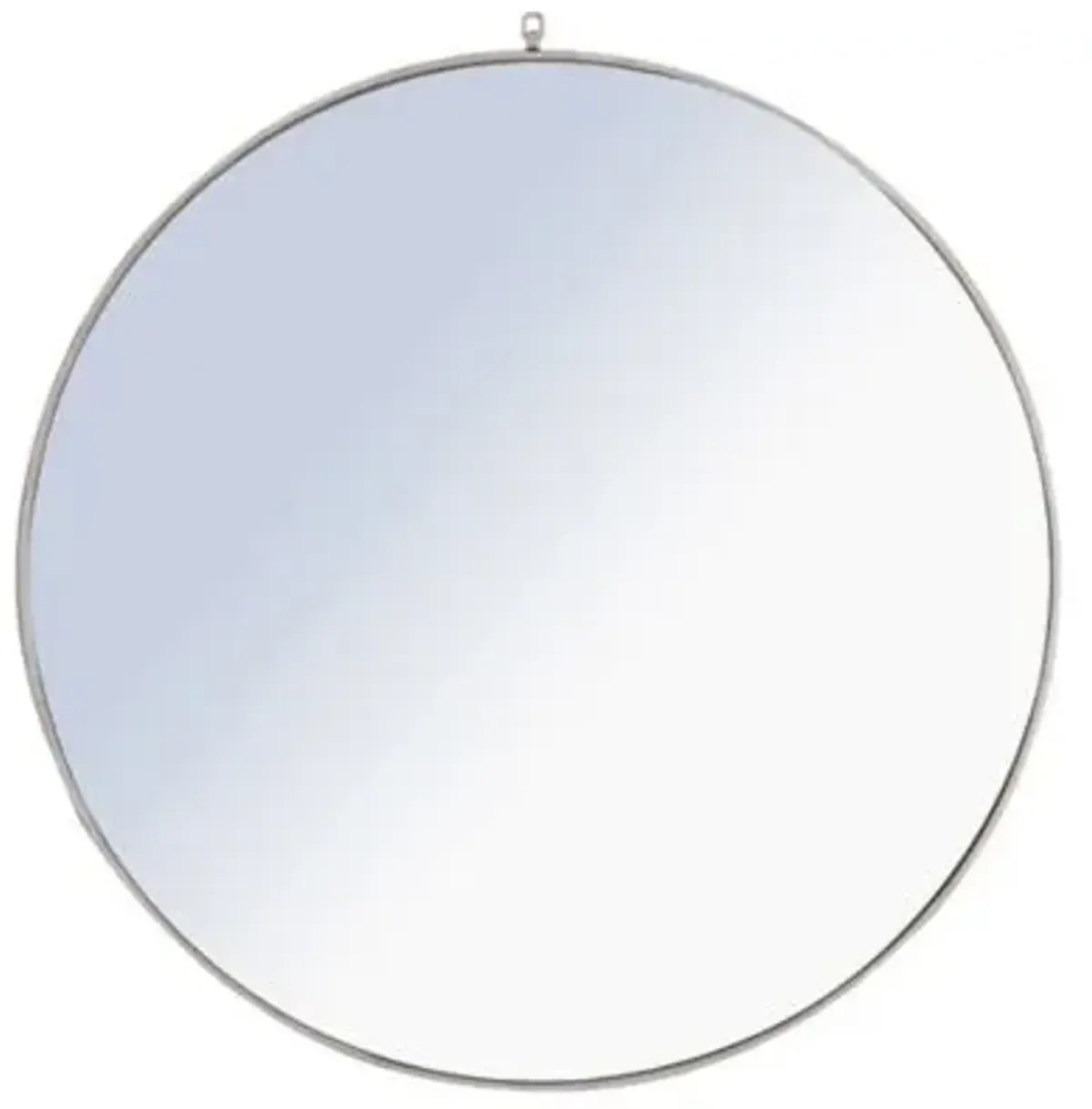 Rowan Round Wall Mirror with Decorative Hook