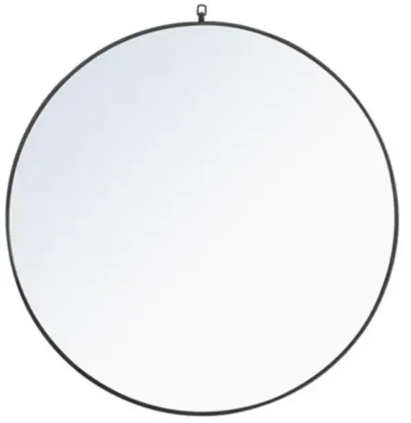 Rowan Round Wall Mirror with Decorative Hook