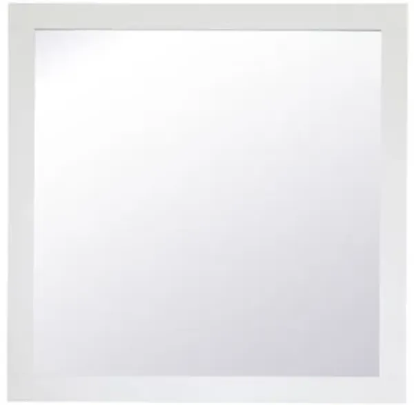 Aqua Square Vanity Mirror