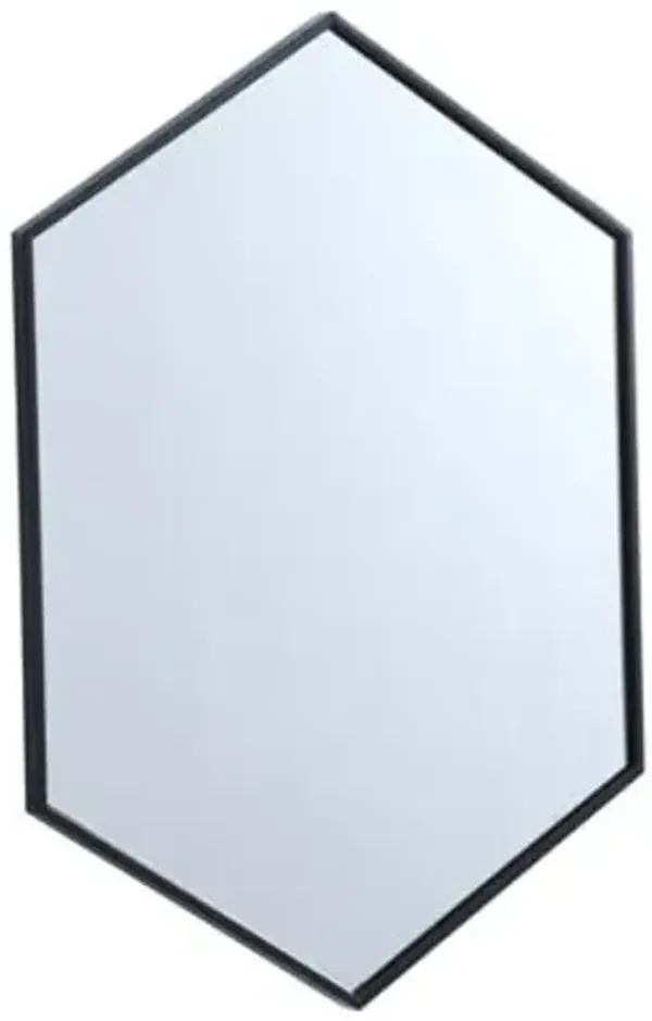 Decker Hexagon Wall Mirror