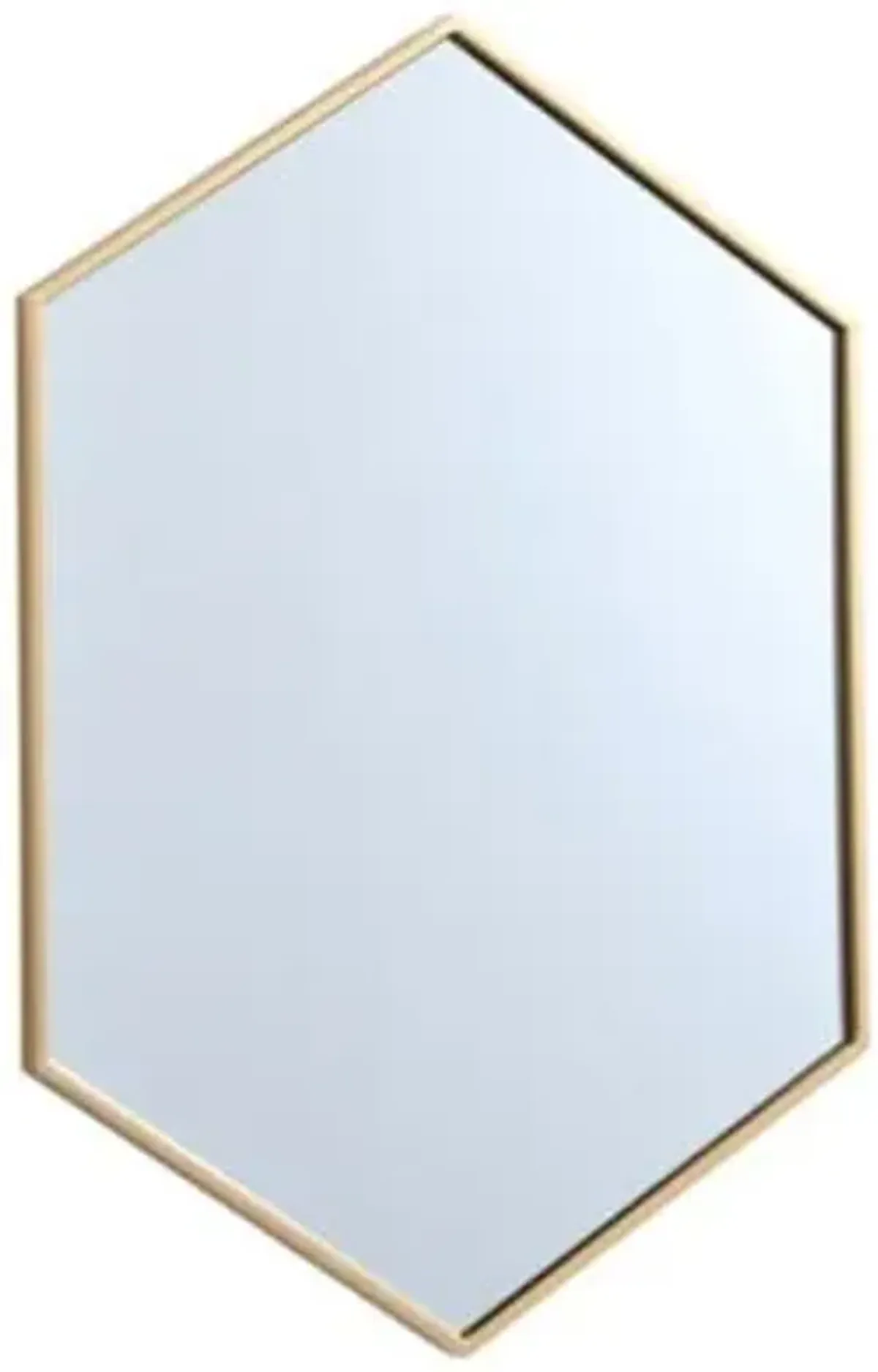 Decker Hexagon Wall Mirror