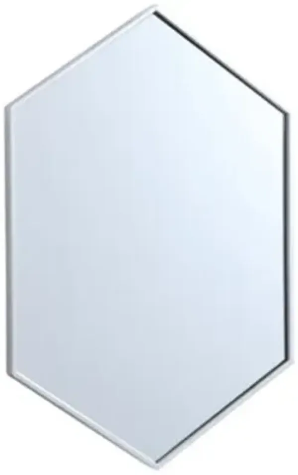 Decker Hexagon Wall Mirror