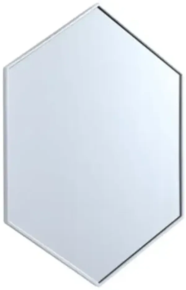 Decker Hexagon Wall Mirror