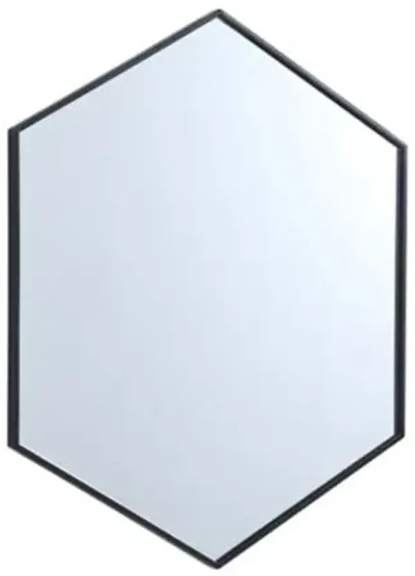 Decker Hexagon Wall Mirror