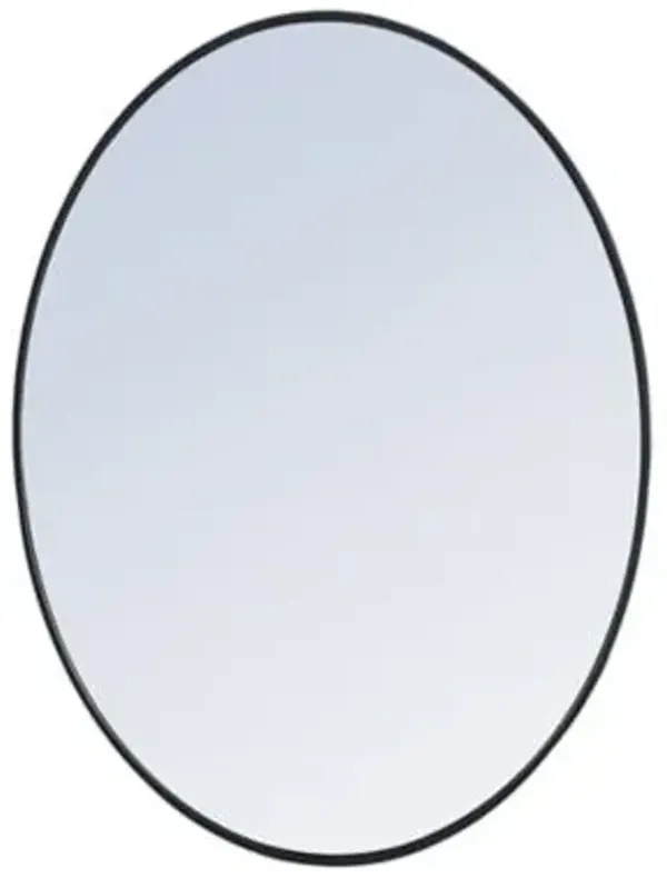 Decker Oval Mirror