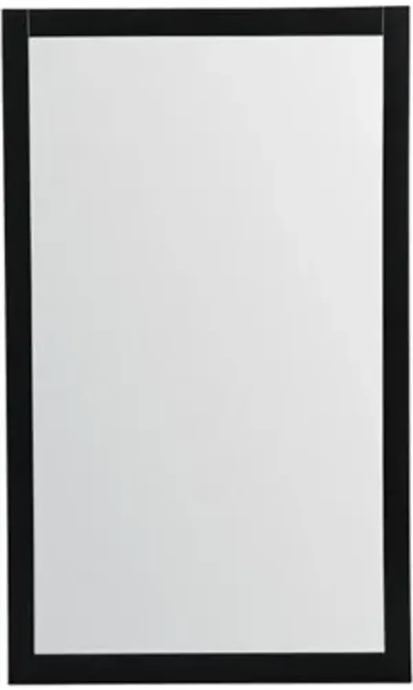 Aqua Rectangle Vanity Mirror