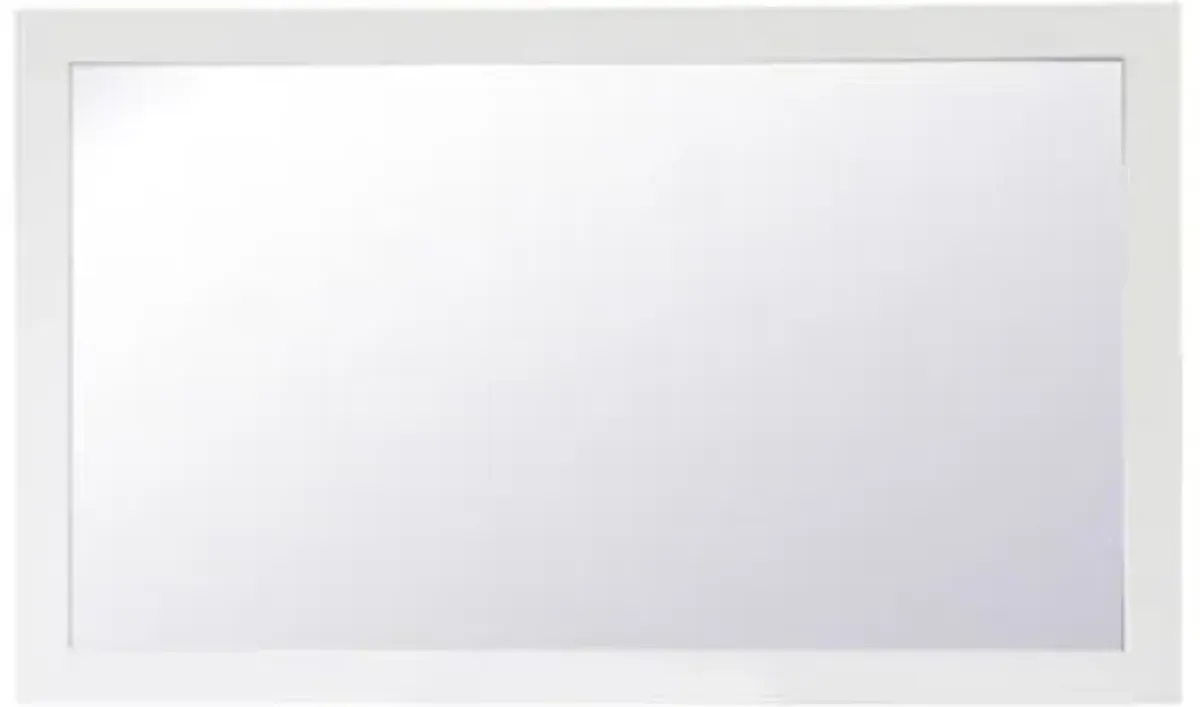 Aqua Rectangle Vanity Mirror