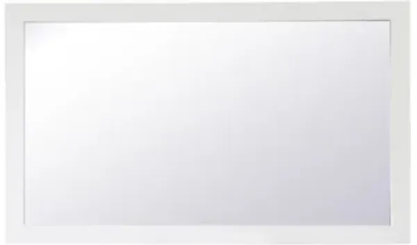 Aqua Rectangle Vanity Mirror