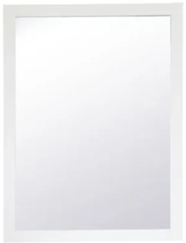 Aqua Rectangle Vanity Mirror