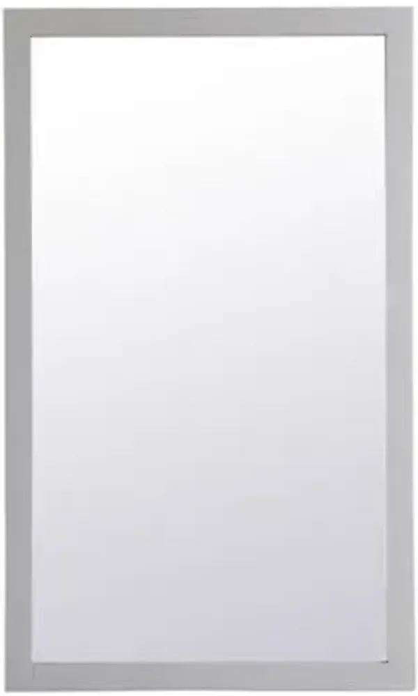 Aqua Rectangle Vanity Mirror
