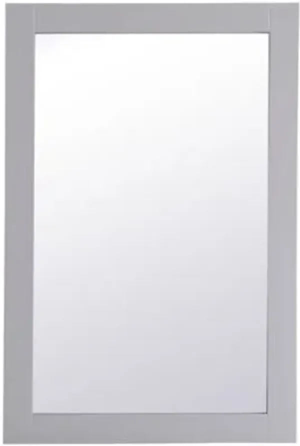 Aqua Rectangle Vanity Mirror