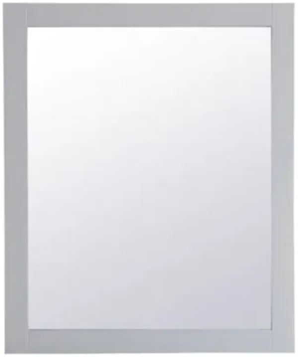 Aqua Rectangle Vanity Mirror