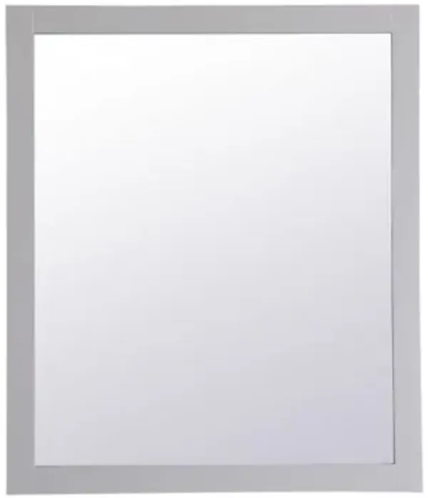 Aqua Rectangle Vanity Mirror