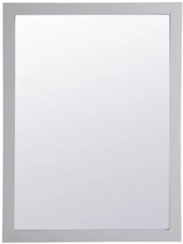 Aqua Rectangle Vanity Mirror