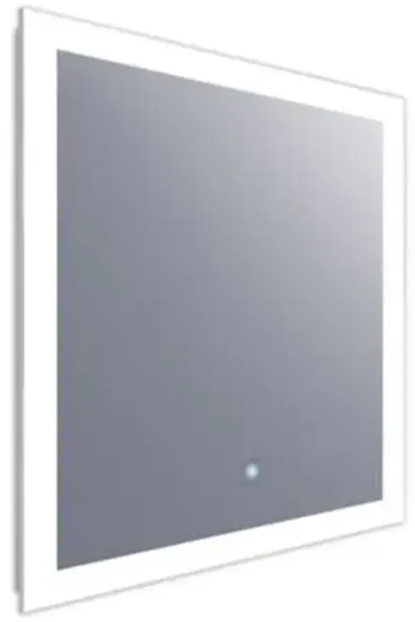 Silhouette LED Lighted Mirror with Keen Dimming Technology