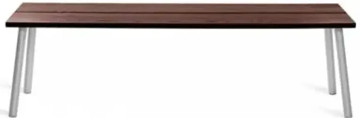 Run Bench - Clear Anodized Frame