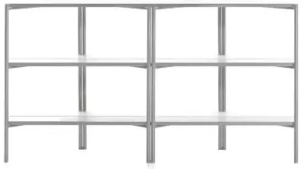 Run Shelf - Clear Anodized Frame