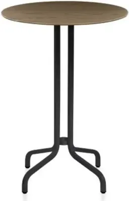 Walnut- Black Powder Coated color