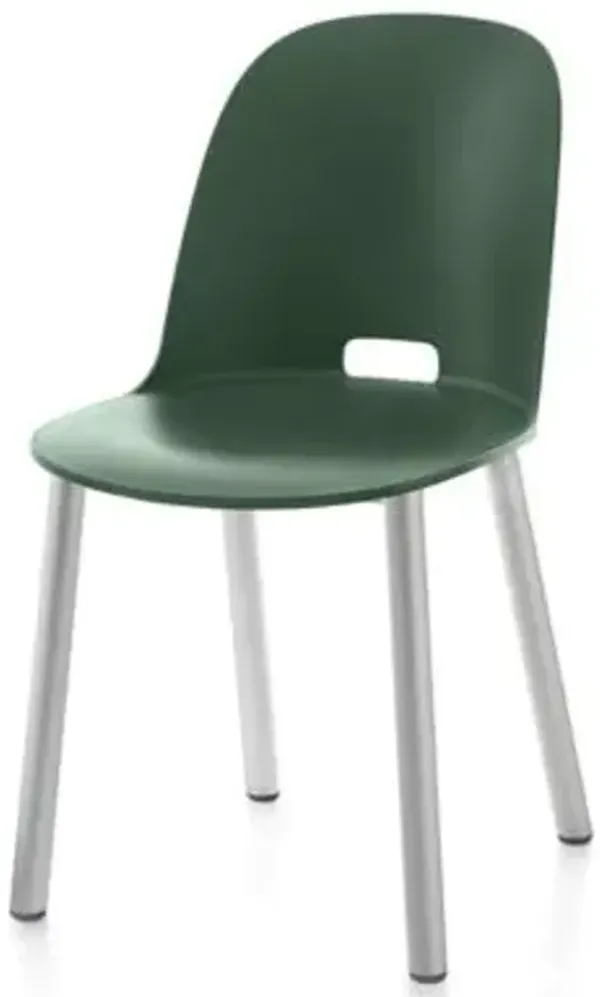 Alfi Aluminum Chair, High Back