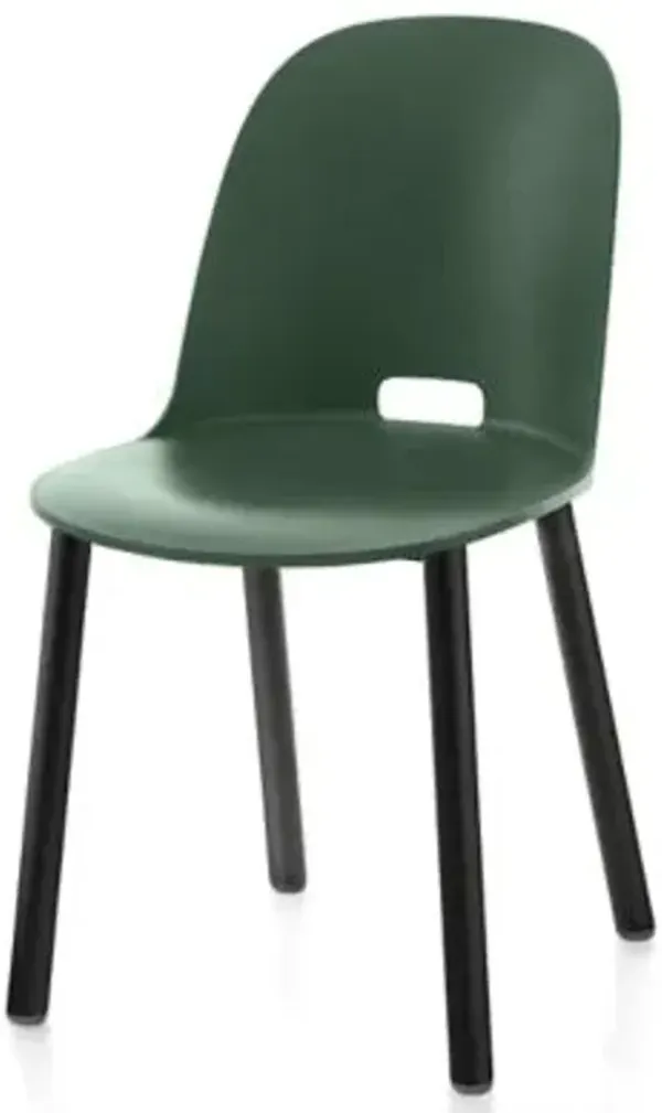 Alfi Aluminum Chair, High Back