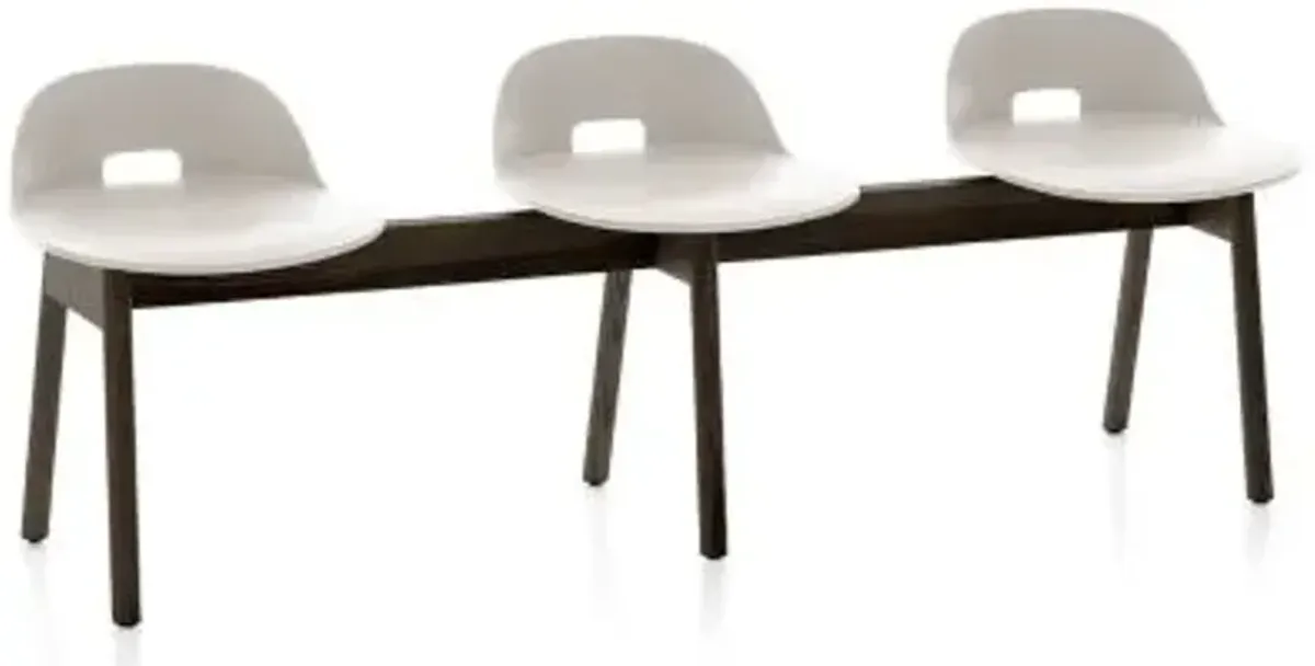 Alfi 3-Seat Bench, Low Back