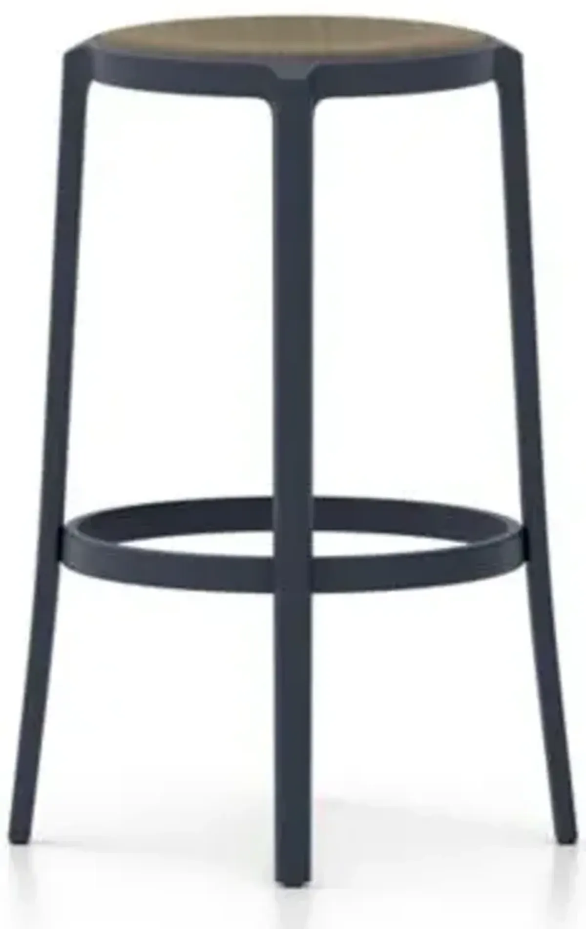 On & On Barstool with Plywood Seat