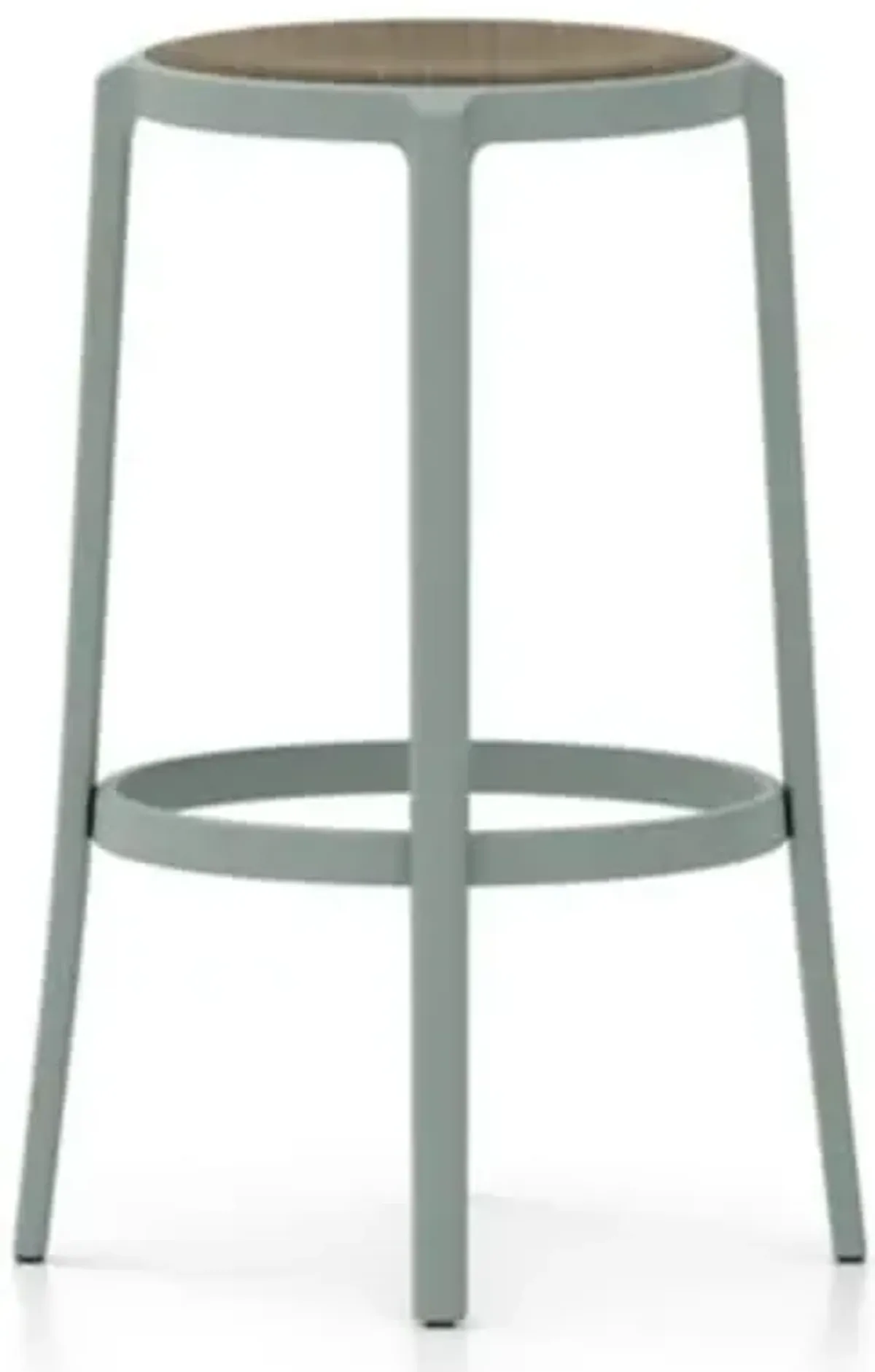 On & On Barstool with Plywood Seat