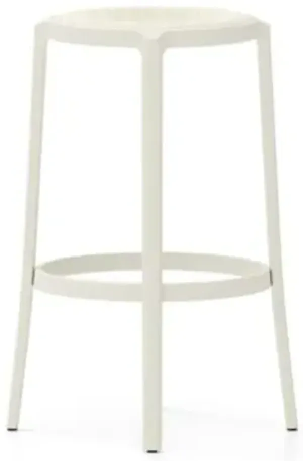 On & On Barstool with Plywood Seat