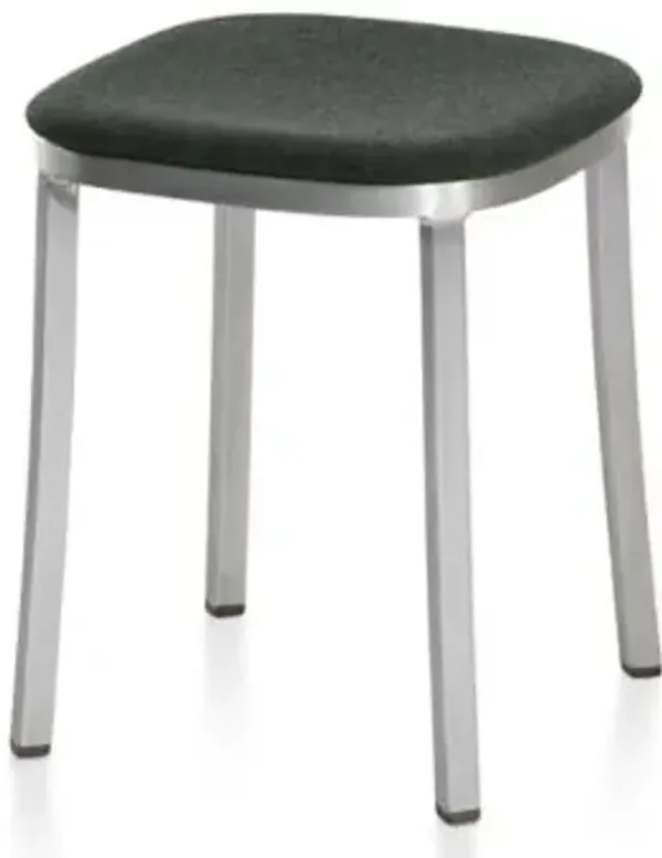 1 Inch Small Stool, Upholstered