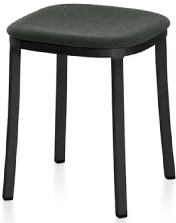 1 Inch Small Stool, Upholstered