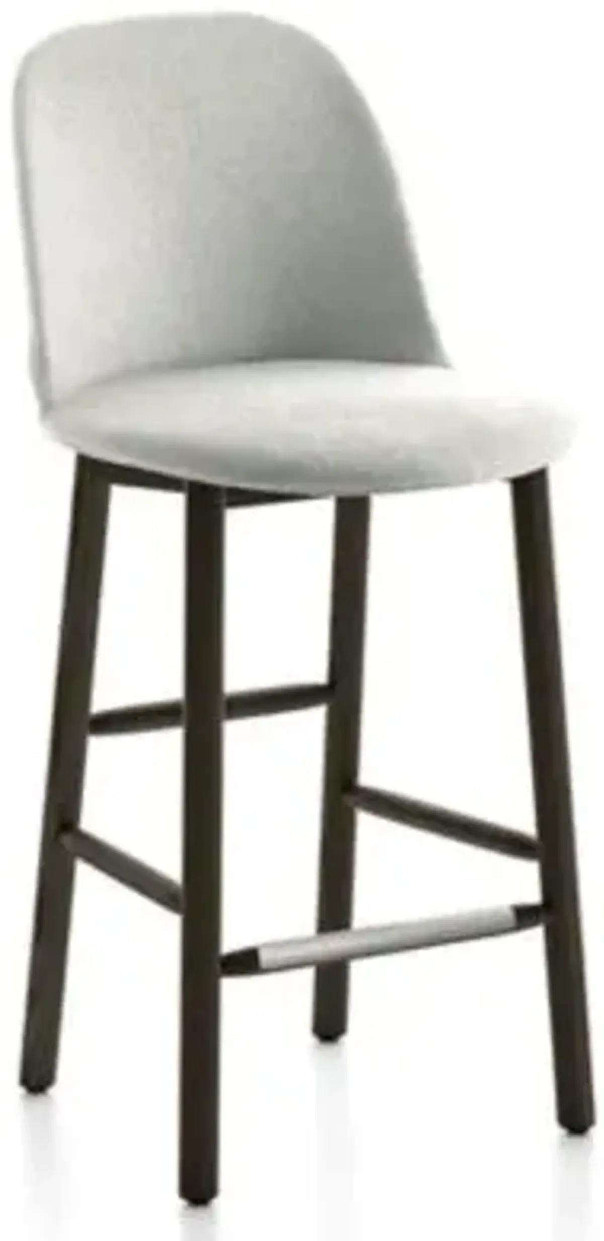 Alfi Stool, High Back With Alfi Soft Slip Cover