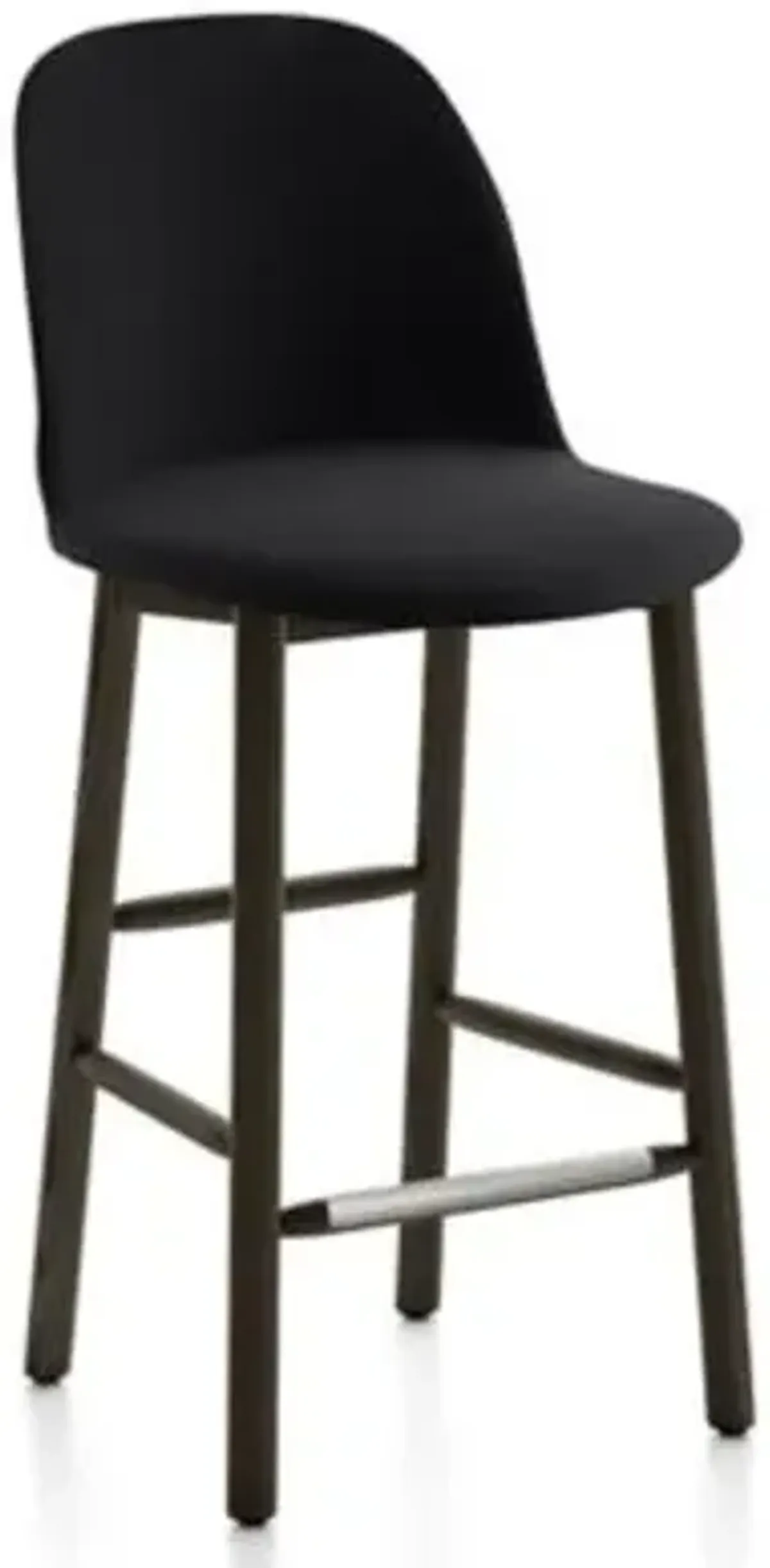 Alfi Stool, High Back With Alfi Soft Slip Cover