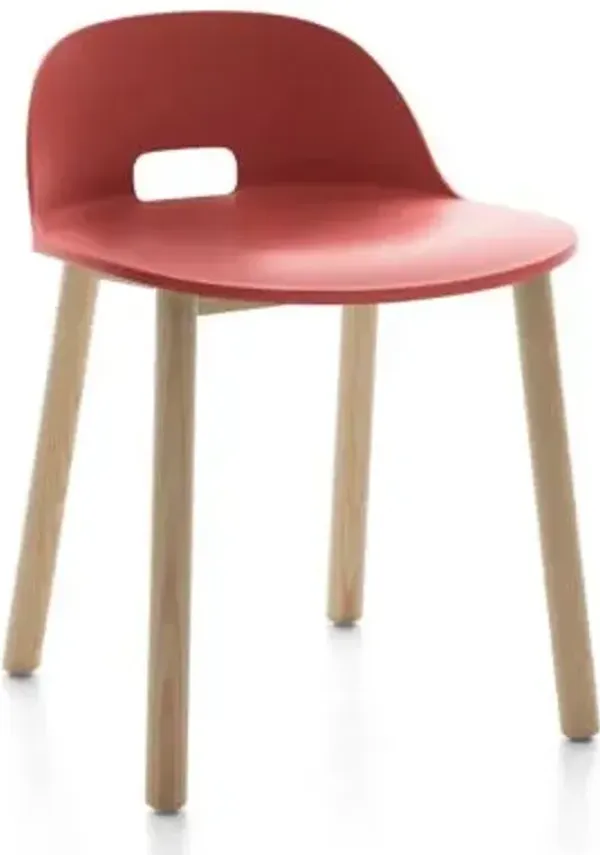 Alfi Chair, Low Back with Alfi Soft Slip Cover