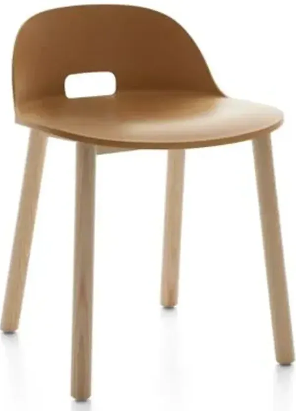Alfi Chair, Low Back with Alfi Soft Slip Cover
