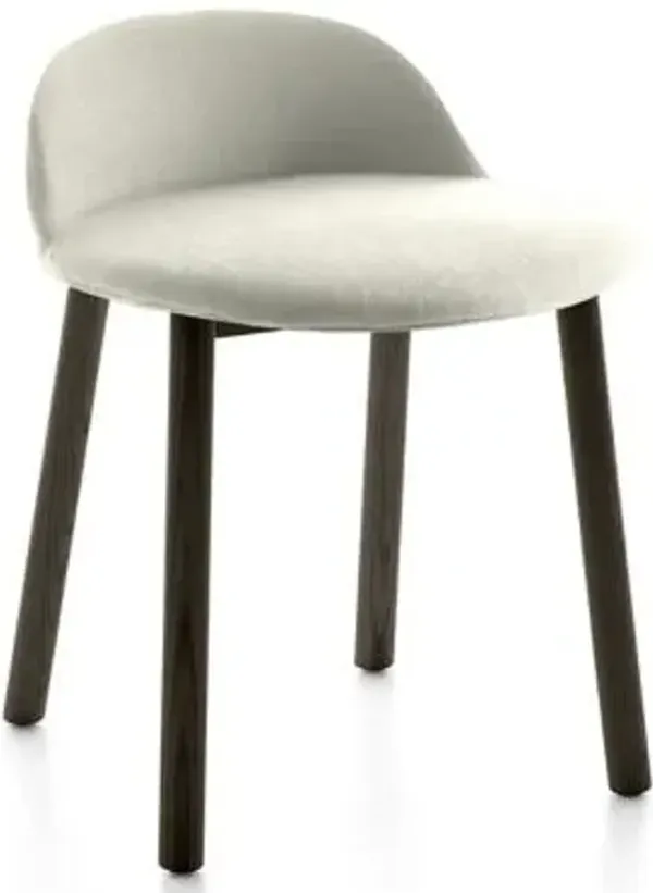Alfi Chair, Low Back with Alfi Soft Slip Cover