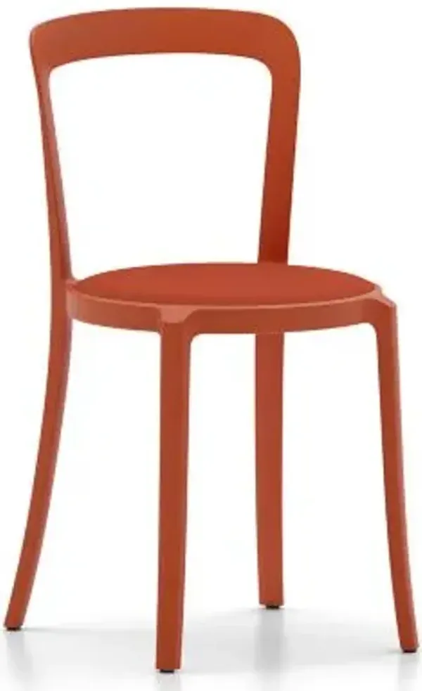 On & On Stacking Chair, Upholstered