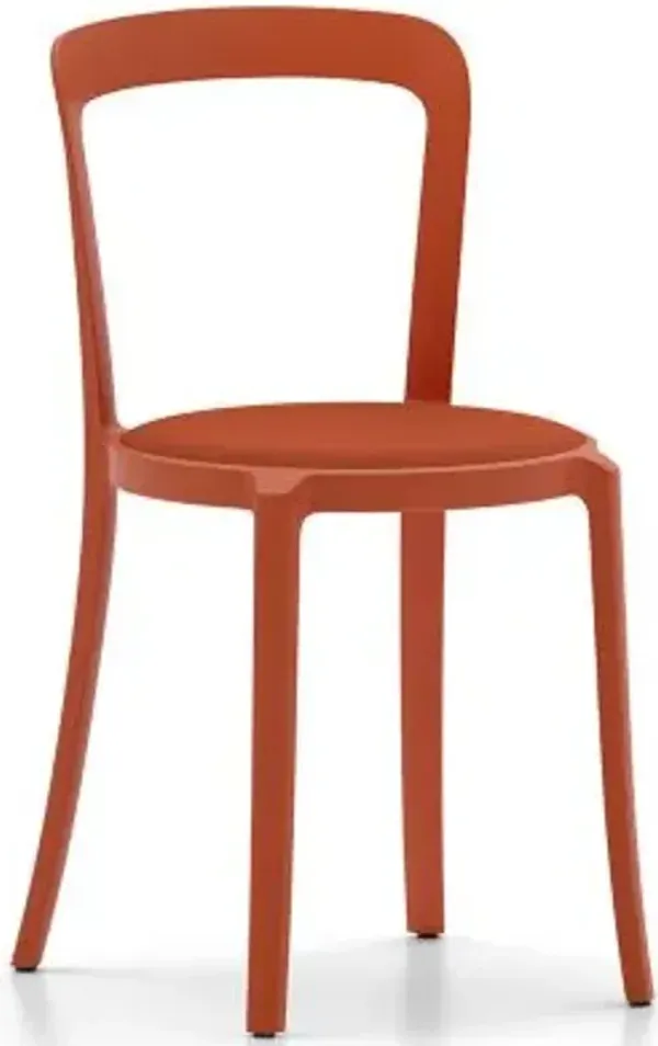 On & On Stacking Chair, Upholstered