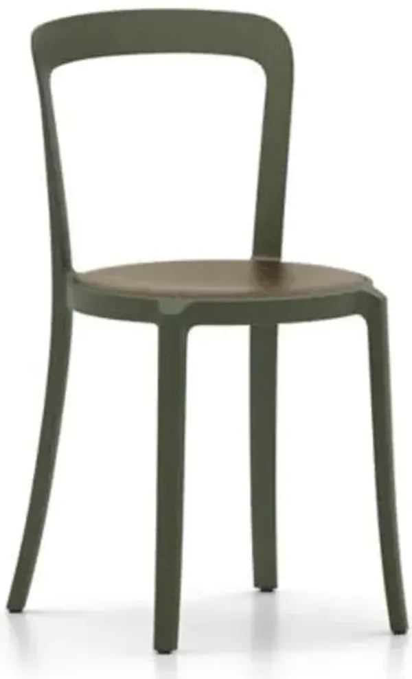 On & On Stacking Chair, Plywood Seat
