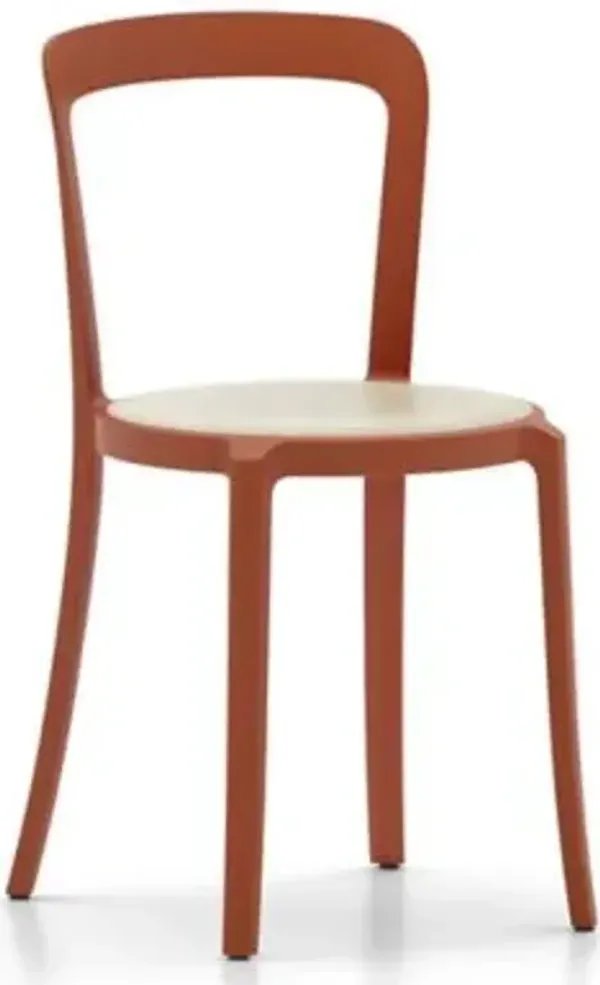 On & On Stacking Chair, Plywood Seat