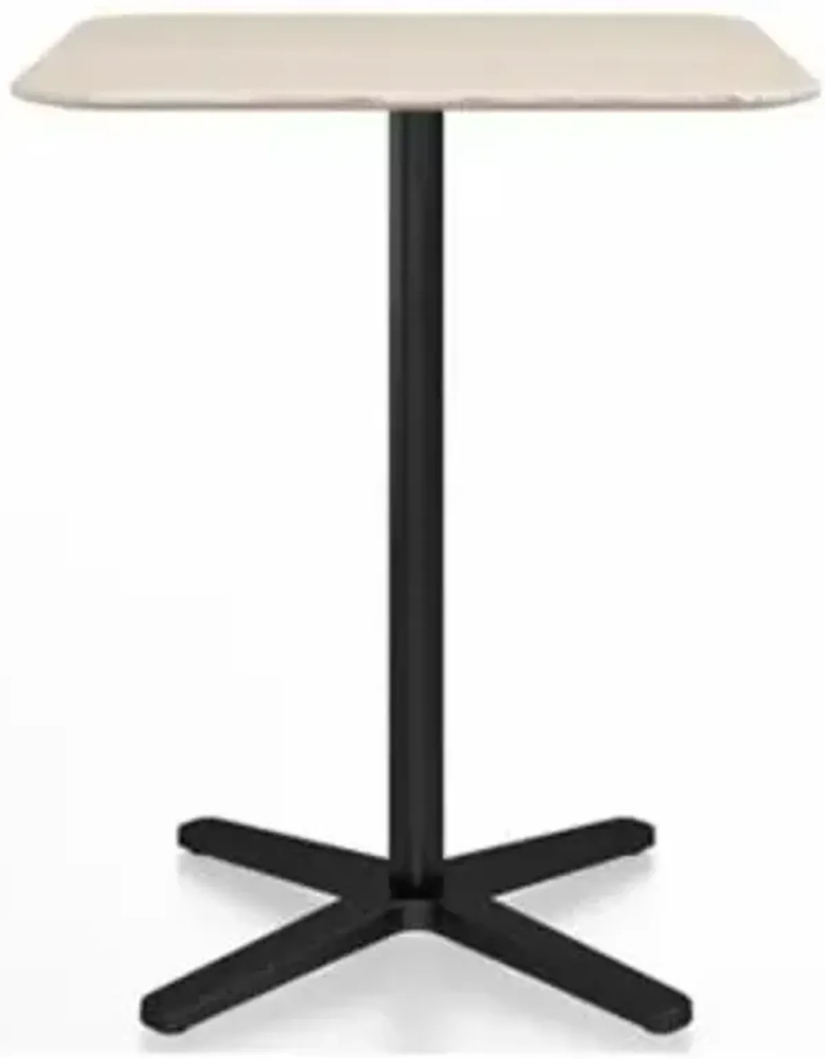 2 Inch X Base Square Counter Table