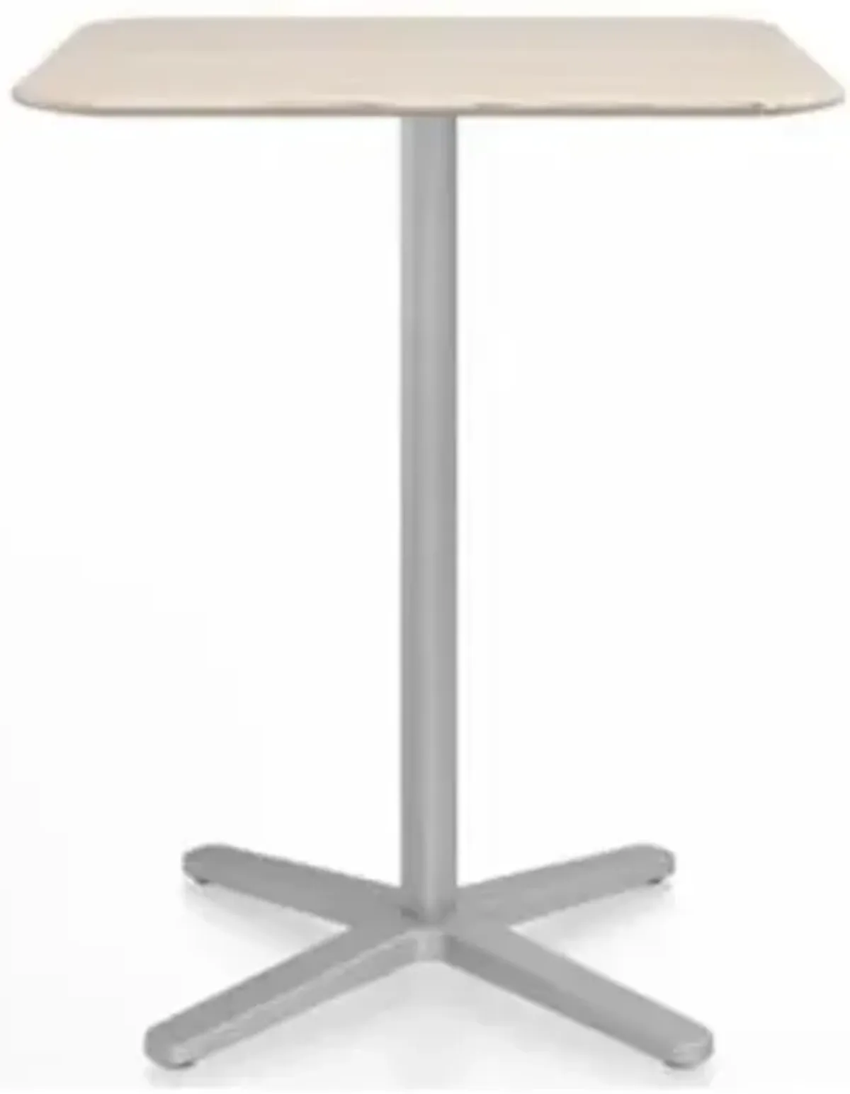 2 Inch X Base Square Counter Table