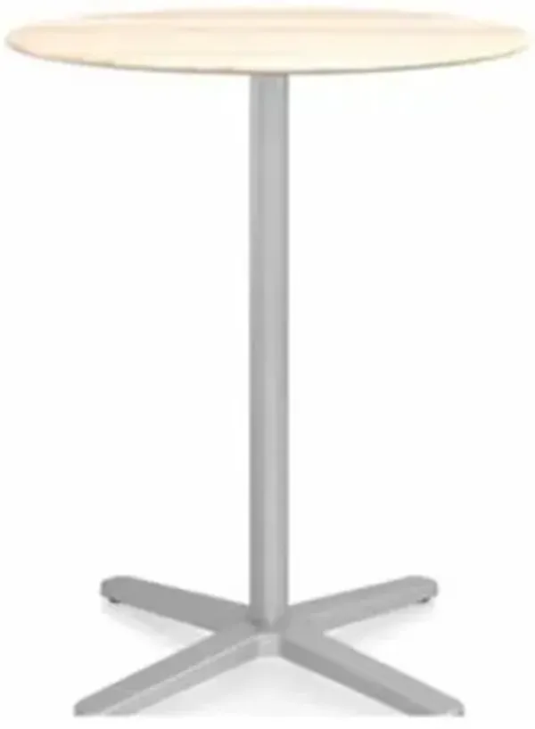 2 Inch X Base Round Counter Table