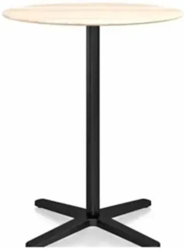 2 Inch X Base Round Counter Table