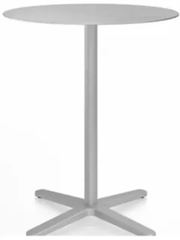 2 Inch X Base Round Counter Table