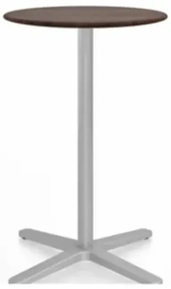 2 Inch X Base Round Counter Table