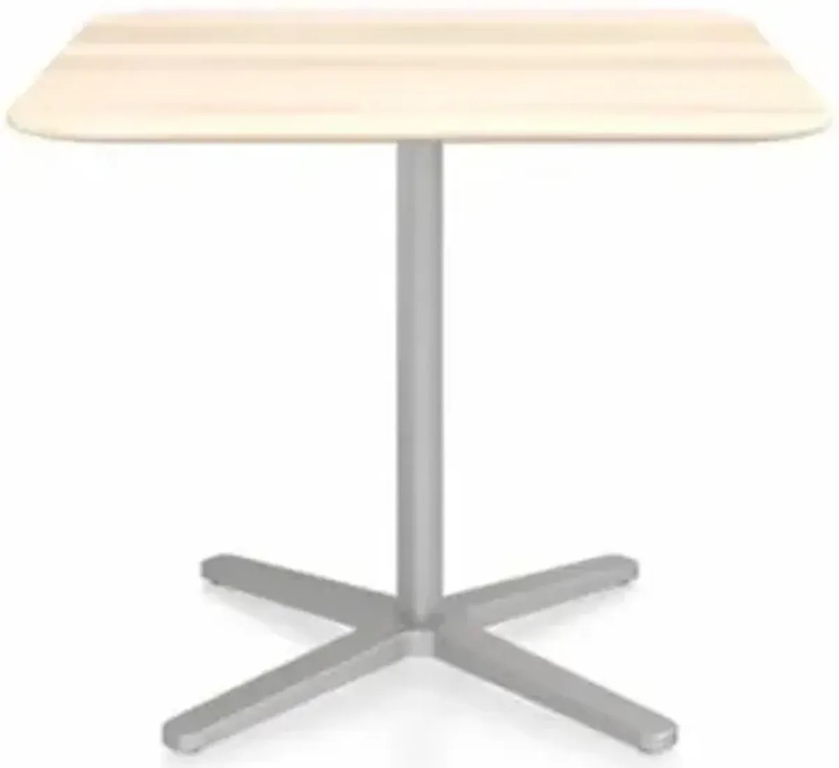 2 Inch X Base Square Cafe Table