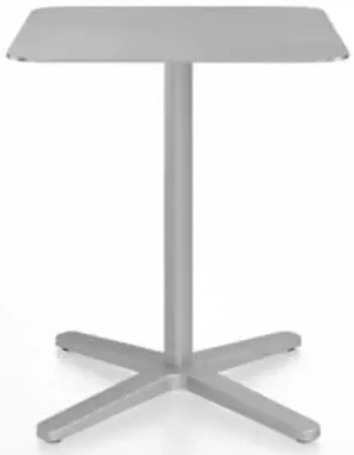 2 Inch X Base Square Cafe Table