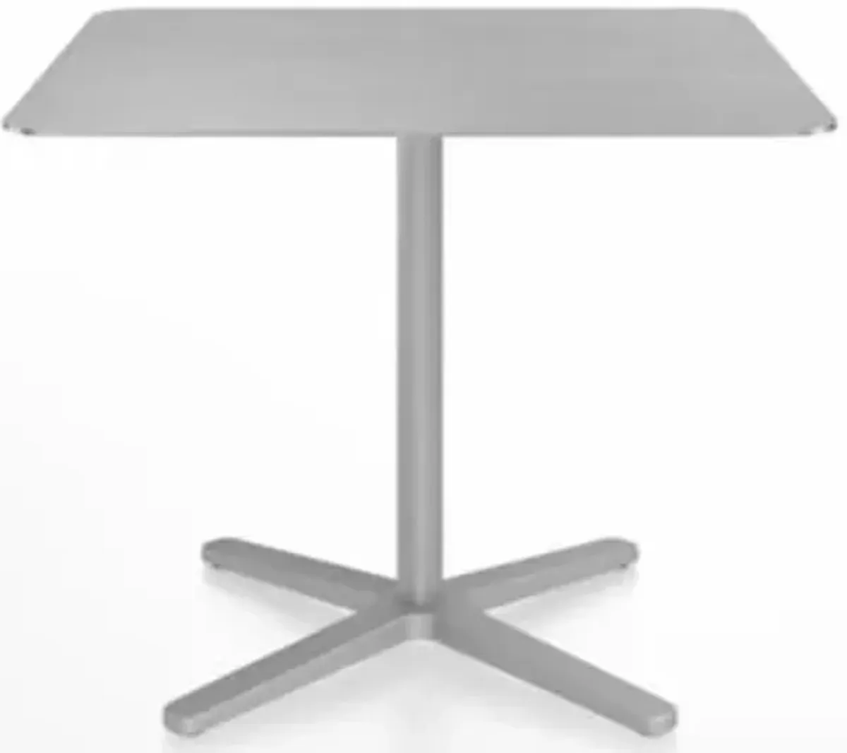 2 Inch X Base Square Cafe Table