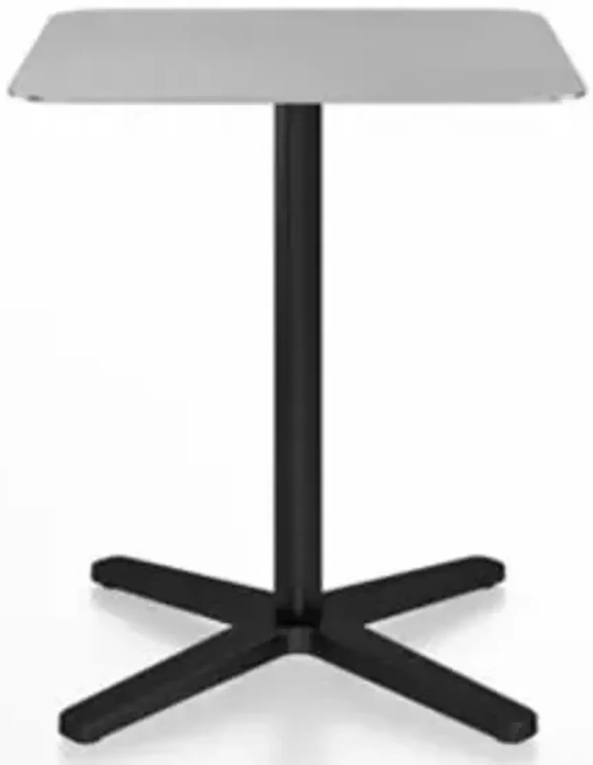 2 Inch X Base Square Cafe Table